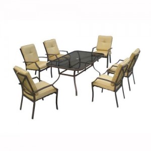 Provence Cushions Patio Furniture Garden Oasis Provence 7 Piece Patio Dining Set Replacement Cushions