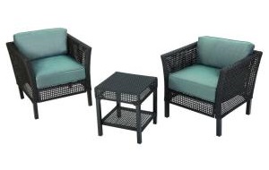 Hampton Bay Fenton Replacement Cushions for 3-Piece Patio Chat Set Hampton Bay Fenton Replacement Cushions for 3-Piece Patio Chat Set
