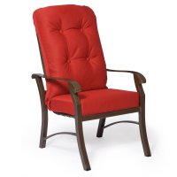 Woodard Cortland High Back Dining Chair Cushions