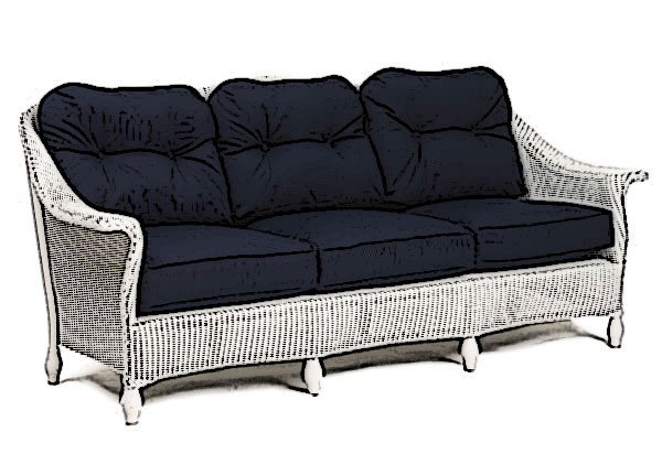 Lloyd Flanders Embassy sofa