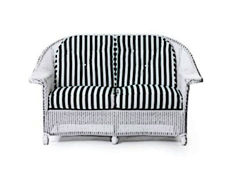 Lloyd Flanders Front Porch loveseat Cushion