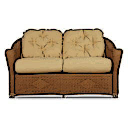 Lloyd Flanders Reflections loveseat cushion