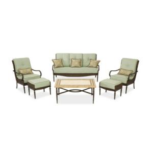 Hampton Bay Tramore 6pc Chat Set Replacement Cushions