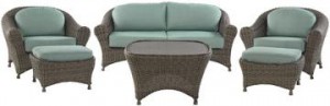 Martha Stewart Living Replacement Cushions for Lake Adela Patio Seating Set Martha Stewart Living Replacement Cushions for Lake Adela Patio Seating Set