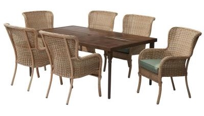 Hampton Bay Lemon Grove Dining Set Replacement Cushions