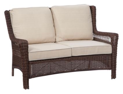 Hampton Bay Park Meadows Loveseat Cushions