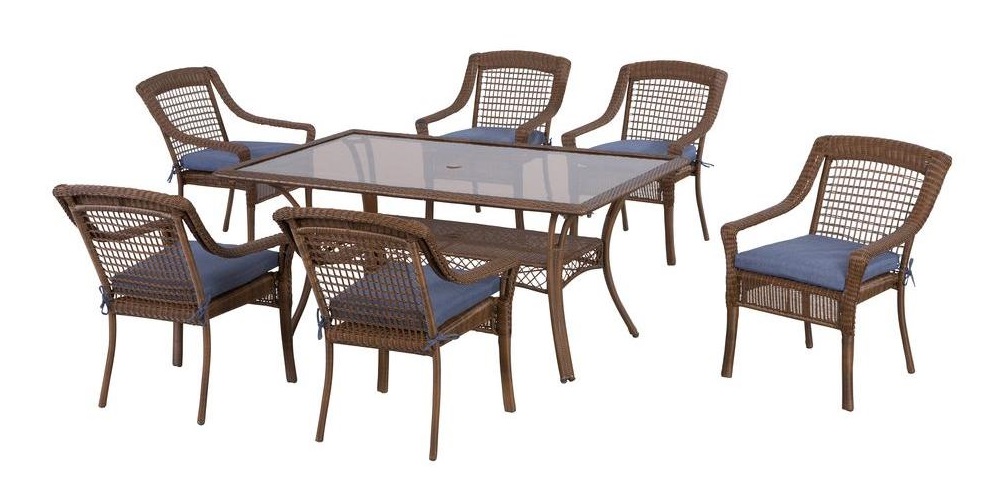Hampton Bay Spring Haven Dining Set Replacement Cushions