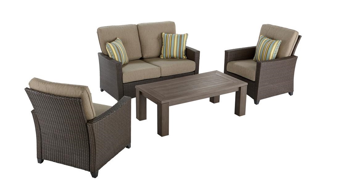 Hampton Bay Tacana Cushions Patio, Hampton Bay Replacement Cushions For Outdoor Furniture