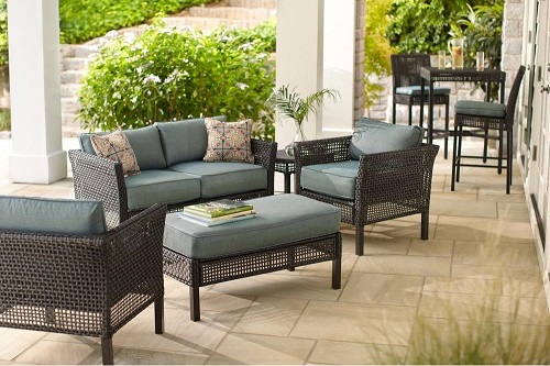 Hampton Bay Fenton Cushions to fit Home Depot Patio Furniture